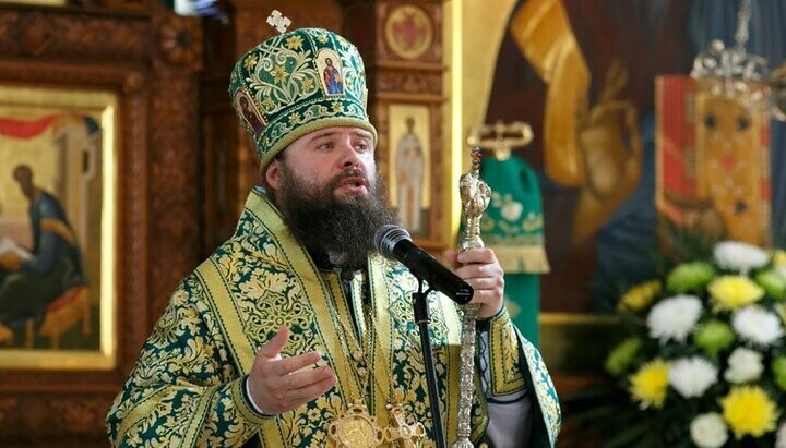 Metropolitan Bogolep of Alexandria and Svetlovodsk. Photo: a screenshot of Sviatogorsk Lavra Youtube channel