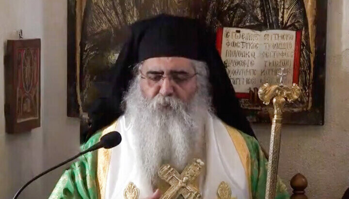 Metropolitan Neophytos of Morphou. Photo: Romfea