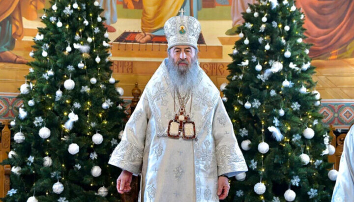 His Beatitude Metropolitan Onuphry. Photo: the press service of the Bancheny Monastery