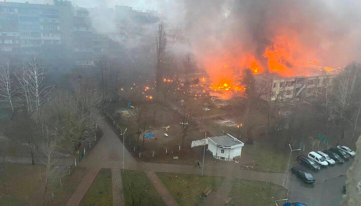 The tragedy in Brovary. Photo: vikna.tv