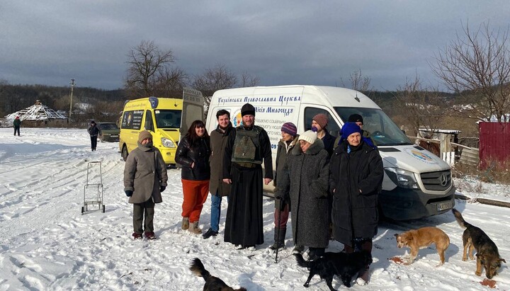 UOC humanitarian mission delivered aid to residents of Kharkiv and Donetsk regions. Photo: "Church Helps" TG channel