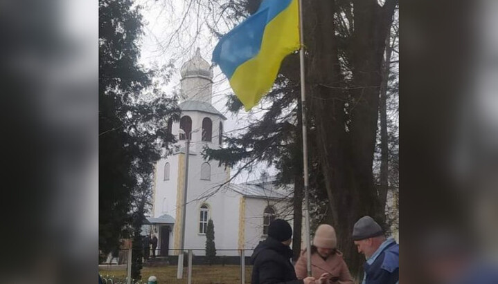 Archangel Michael Church in the village of Kolybayivka. Photo: Facebook page of Anatoly Dubynsky