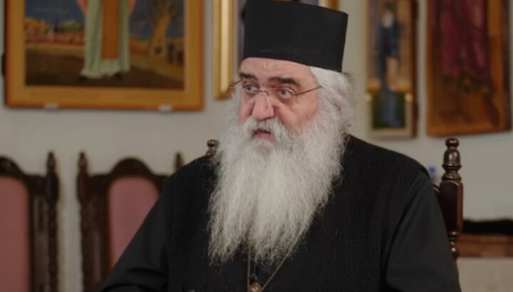 Metropolitan Neophytos of Morphou. Photo: screenshot of the Spasi i Sokhrani YouTube channel