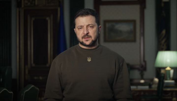 Volodymyr Zelenskyy. Photo: screenshot of Zelenskyy's YouTube channel