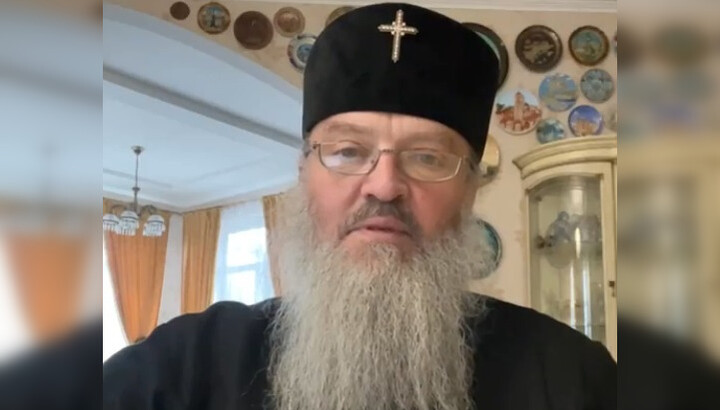 Metropolitan Luke of Zaporizhzhia. Photo: video screenshot t.me/Lekarzp