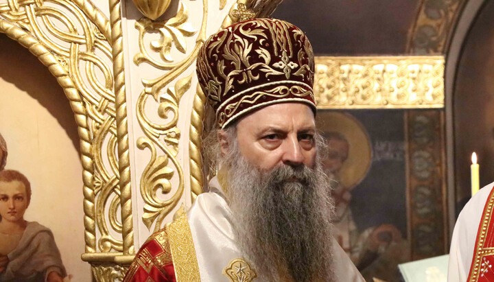 Patriarch Porfirije. Photo: spc.rs