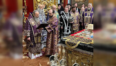 His Beatitude leads myrrh-boiling rite in Feofaniya Monastery