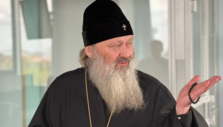 Metropolitan Pavel in the courtroom. Photo: hromadske.ua