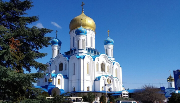 The Holy Cross Cathedral in Uzhhorod. Photo: zahid.espreso.tv