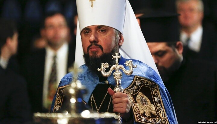 Head of the OCU Epifaniy Dumenko. Photo: apnews.com