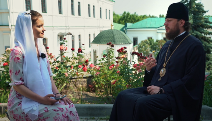 Archbishop Viktor (Kotsaba). Photo: a screenshot of the “Tetiana Tsaruk Channel. In Search of the Truth".