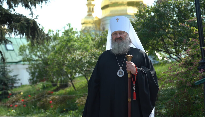 Metropolitan Pavel addresses Lavra brethren from Lukyanivka prison