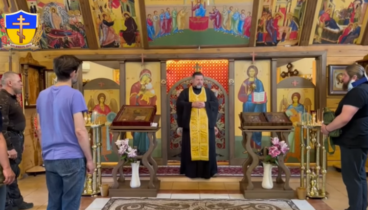 Archpriest Viacheslav Yakovenko. Photo: a video screenshot of the YouTube channel 