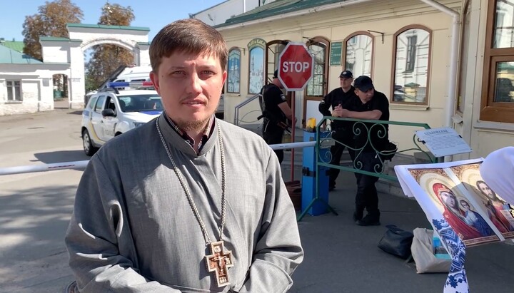 Father Nikita Chekman. Photo: UOJ