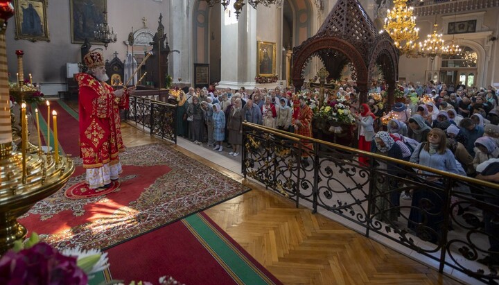 Metropolitan Innocent of Vilnius and Lithuania. Photo: the press service of the Lithuanian Church