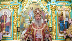 His Beatitude officiates at Liturgy in Kyiv-Pechersk Lavra