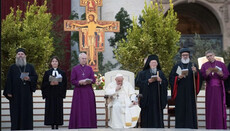 Pat Bartholomew, Pope and head of Anglicans hold ecumenical prayer in Rome