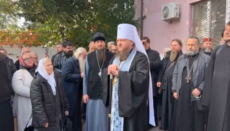 The court denies the request to take Cherkasy Metropolitan into custody