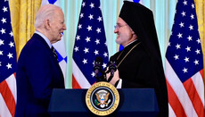 Archbishop Elpidophoros thanks Biden for supporting Ukraine and the Phanar