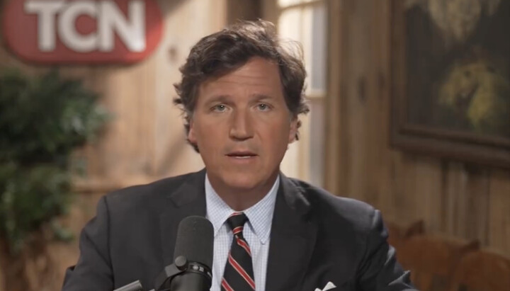 Tucker Carlson. Photo: screenshot from twitter.com/TuckerCarlson