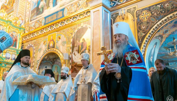 Lazarus Saturday in the Church of Venerable Agapitus of the Caves. Photo: UOC