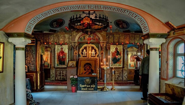 Tithe Church of the UOC before the destruction. Photo: t.me/desyatinka