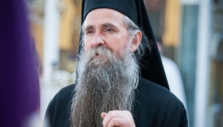 Metropolitan Joanikije of Montenegro and the Littoral. Photo: svlavra.church.ua