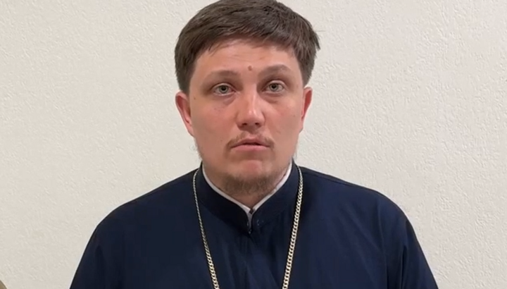 Archpriest Nikita Chekman. Photo: Screenshot of video t.me/nikita_chekman