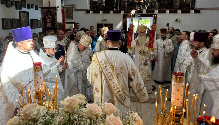 Celebrating the 100th anniversary of the St. Nicholas Church of the Polish Orthodox Church in Poznań. Photo: the Khmelnytskyi Eparchy