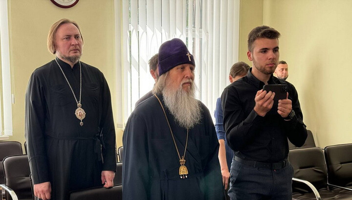 Metropolitan Jonathan in court. Photo: Vinnytsia.info