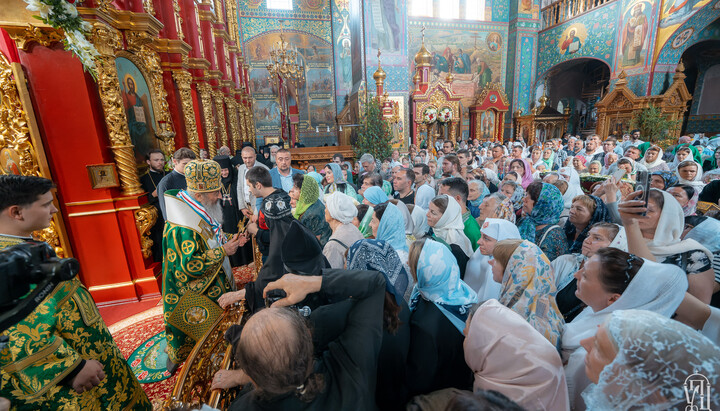 The flock congratulates their Primate on his Name Day. June 25, 2024. Photo: news.church.ua