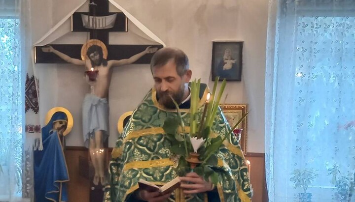 Priest Alexander Gergalo. Photo: KozakTv1