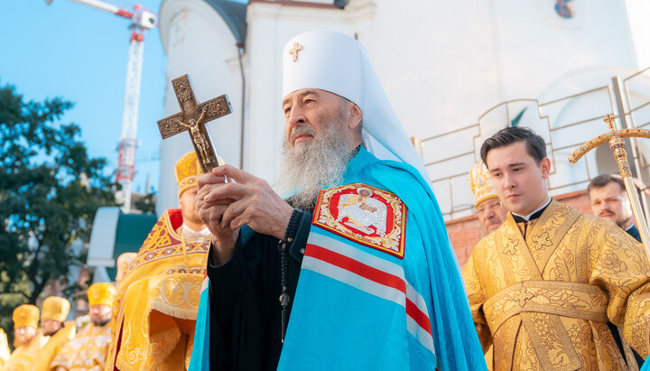 Photo: Primate of the UOC in St. Olga's Cathedral. July 24, 2024. Source: UOC