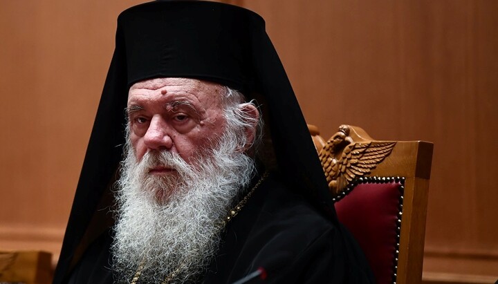 Head of the Greek Church. Photo: Romfea