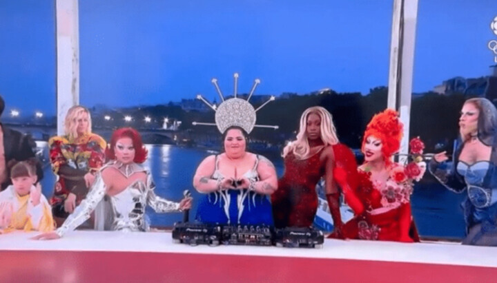 French queer artists claim they parodied precisely the 'Last Supper'