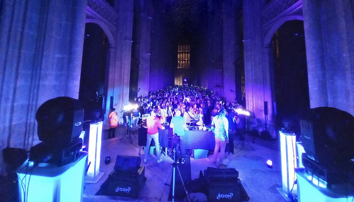 Disco at Canterbury Cathedral. Photo: canterbury-cathedral.org