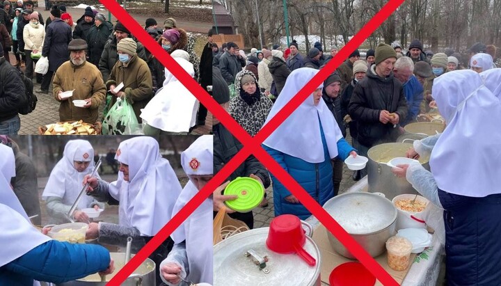 Sisters of Mercy used to come to the cathedral every Sunday to prepare meals for several hundred destitute people. Photo: Cherkasy Eparchy