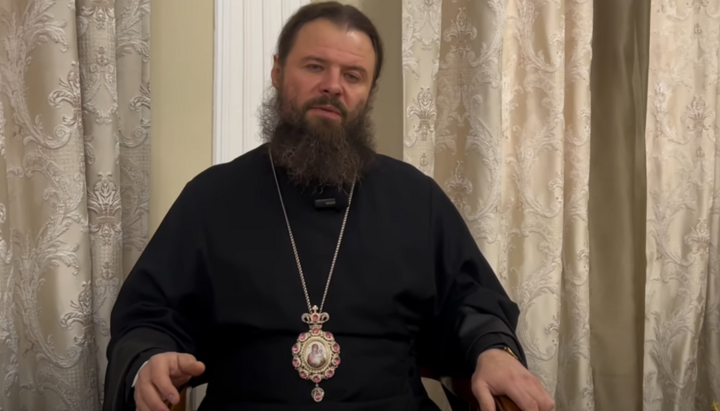 Metropolitan Boholep of Oleksandriya and Svitlovodsk. Photo: Screenshot from the bishop’s YouTube channel