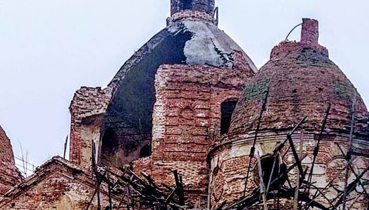 Church of the Nativity of the Blessed Virgin Mary in Yunakivka village. Photo: Sumy Eparchy