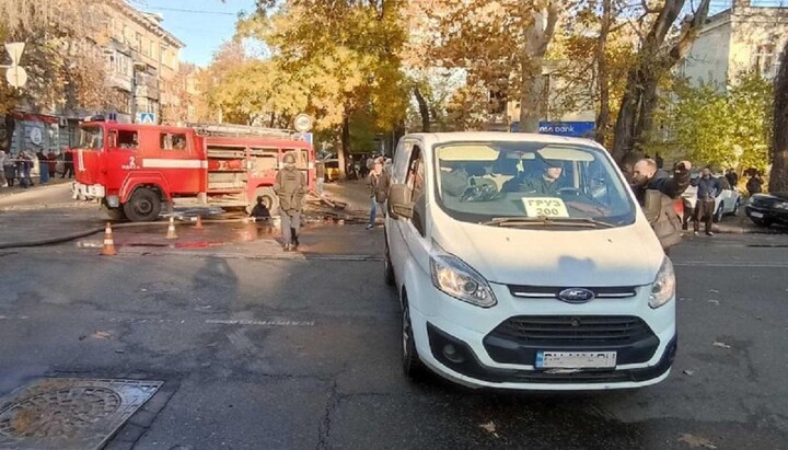 November 19 declared a day of mourning in Odesa and the region. Photo: UNIAN