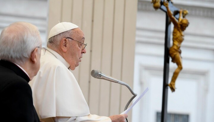 Pope Francis at St. Peter's Square in the Vatican. November 20, 2024. Photo: Vatican Media