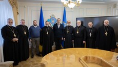 UGCC Synod talks with NSDC Secretary about cooperation with the state 