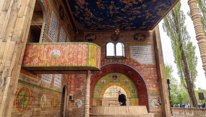 Symbolic synagogue at Babyn Yar. Photo: Obozrevatel