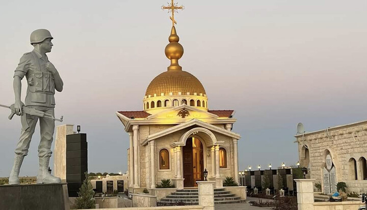 Church of Holy Sophia in Suqaylabiyah, Syria. Photo: x.com/HadiNasrallah