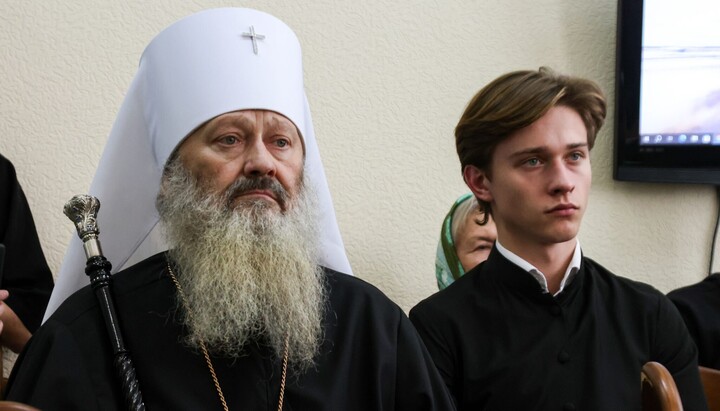 Metropolitan Pavel in court. Photo: Graty