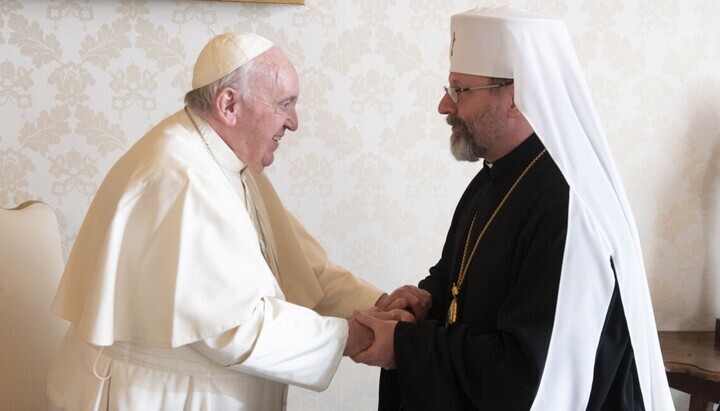 Shevchuk on Pope's words about Ukrainians and Russians being brothers: 