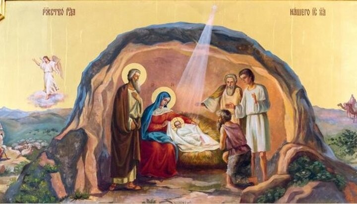 The Church celebrates the Nativity of Christ