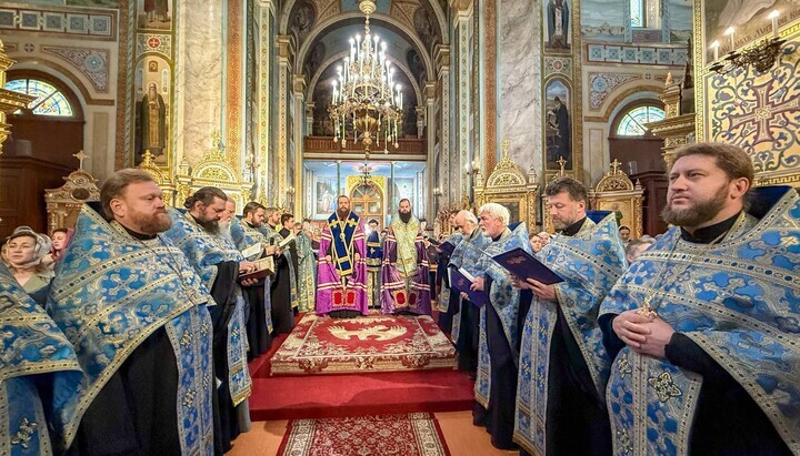 Молитва за покој душа у Успењском храму у Одеси, 2. маја 2025. Фото: Епархија одеска