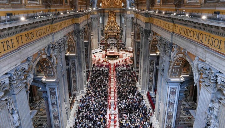 Миса у цркви Светог Петра 7 маја 2025. Фото: vaticannews