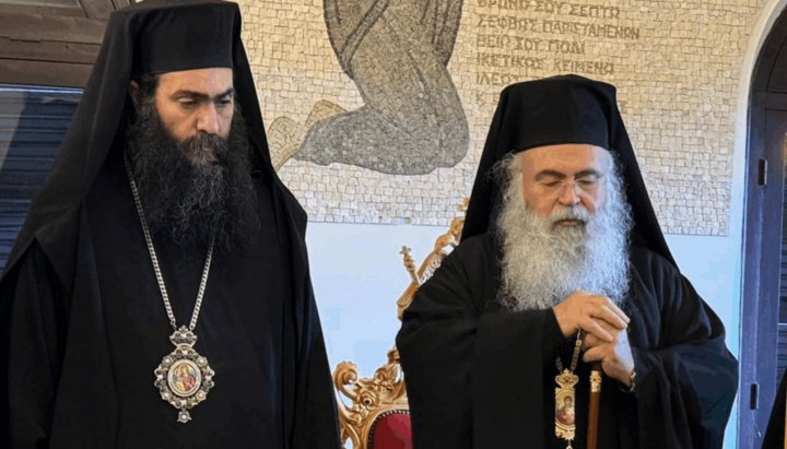 Митрополит Тихик и архиепископ Георгије. Фото: СПН Грчка